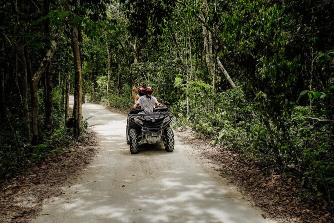 ATV 4×4+Snorkeling+Beach Club+ Lunch+Sabores de Cozumel - The San Miguel ATV ride: mangroves, jungle stops, and off-road fun