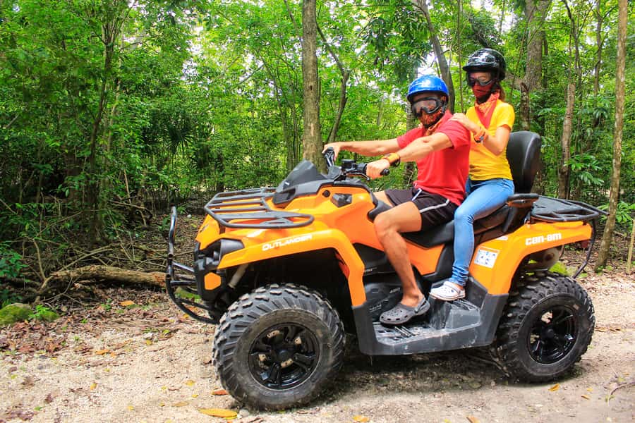 ATV Adventure to Jade Cavern Double - Mud Pits and Rocky Trails: How the ATV Experience Feels