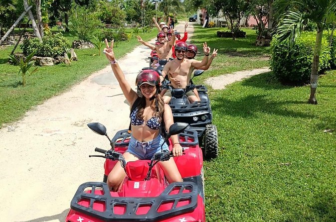 ATV Jungle discovering the wild Jade Cavern and Mayan Village - Tequila tasting: the included stop that people remember