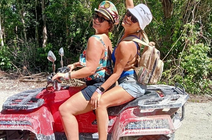 ATV tour to jade cavern with transfer (single or double) - The guides make the day: Victor, Jesus, and Juan