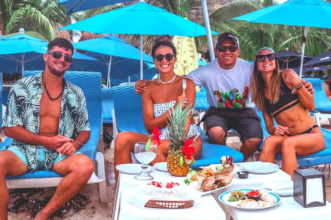 Best Cozumel Beach Day Pass + Food + Drinks San Francisco Beach - Optional upgrades: jet ski and parasailing costs