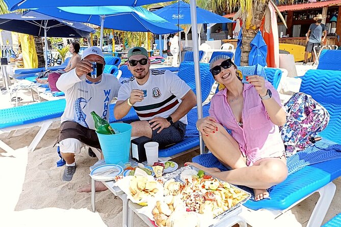 Best Cozumel Beach Day Pass + Food + Drinks San Francisco Beach - What comes with your $75 ticket (and how that affects your value)
