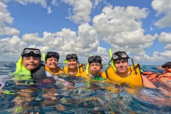 Catamaran in Cozumel with snorkeling at El Cielo and open Bar - Stop One: Reef Time at Playa El Cielo (About 35 Minutes)