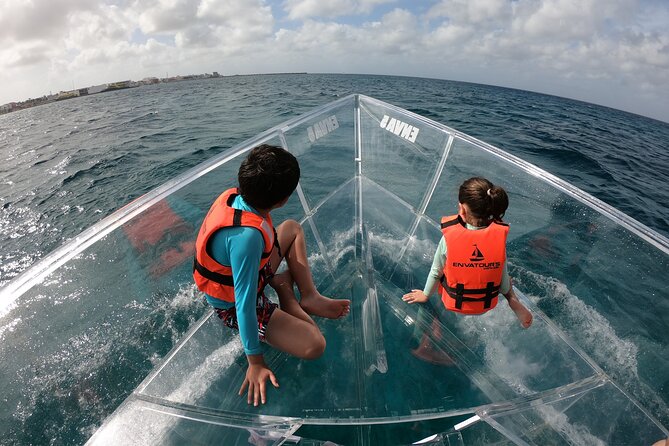 Clear Boat & Snorkel Cozumel Tour with Drinks - Meeting Point in Centro: Av. Rafael E. Melgar 221