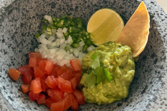 Cocktail Making in Cozumel Mexico - Guacamole showdown: smash, season, serve, then vote