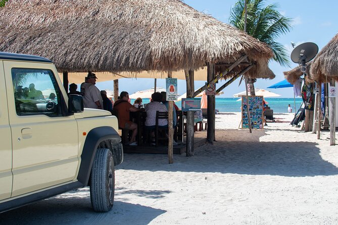 Cozumel 4x4 Adventure Punta Sur and Virgin Beach All Inclusive - Mayan ruins and cultural insights inside the eco park