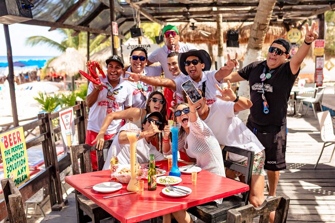 Cozumel All-Inclusive Day Pass Beach Club Carlos'n Charlie's - Beach Games, Music, and the Staff Energy