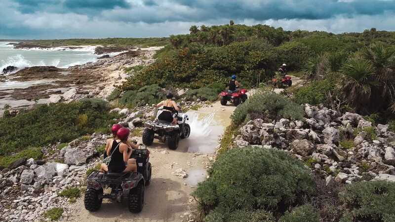Cozumel: ATV Seashore Adventure & Mayan Cenote Experience - Village stop and tequila tasting: why that short break helps