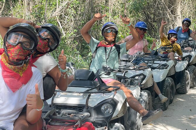 Cozumel ATVs, El Cedral Ruins, Cenote Jade, and Tequila - ATV time with a purpose: the El Cedral ride and ruins stop