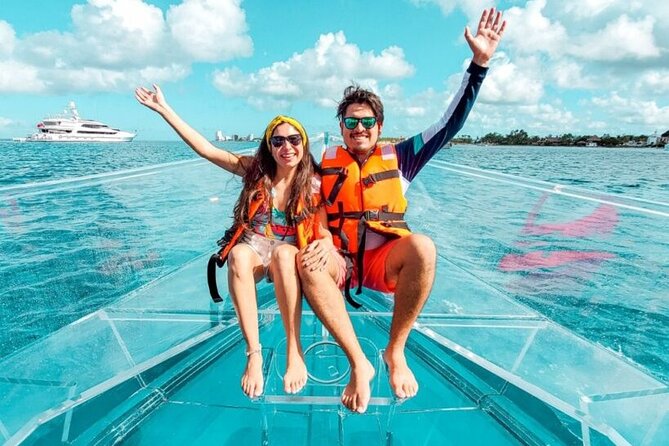 Cozumel Buggy Island Tour, Otoch Mayan Experience & Clear Boat - The Transparent Boat at Muelle del Capitan: 360 Views and the Weather Reality