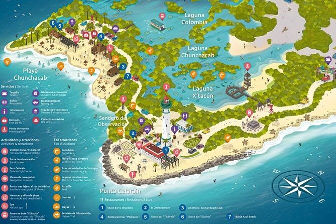 Cozumel: Day in Punta Sur Eco Park and Del Cielo Beach with Snorkeling - The lighthouse climb and museum time: worth it if you like views with context