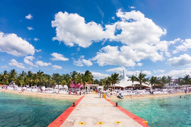Cozumel Drive, Splash & Beach - Roots Beach Club lunch and beach time: the payoff meal