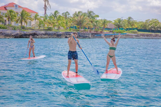 Cozumel Luxury Sailing & Snorkeling Cruise Experience - First stop at Playa El Cielo: snorkeling in a national-park style area