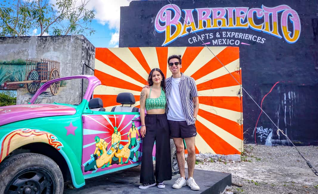Cozumel: Mexican Wrestling Show with Tacos & Margaritas! - Where You Meet: Alebrije at Barriecito by Puerta Maya Pier