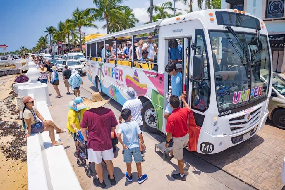 Cozumel: Open Top City Tour & Beach Break - Pickup and drop-off: how to find your meeting spot without stress