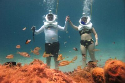 Cozumel: Sea Trek Adventure at Chankanaab National Park - Underwater Walking with the Sea Trek Helmet