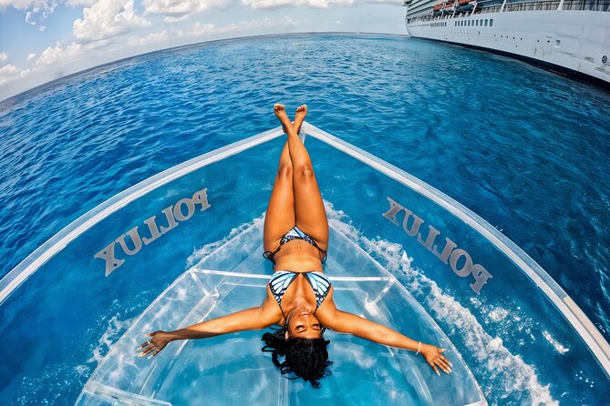 Discover Cozumel in a Transparent Boat! - Drinks and Group Size: Small Comforts That Keep the Mood Easy