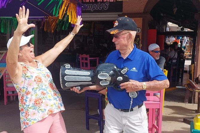 Experience Cozumel Historical Center Mayan and Beach Experience - San Miguel’s Central Plaza, Church of San Miguel, and the Cozumel Photo Letters