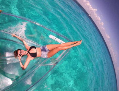 Explore the sea of cozumel in a transprent boat with drinks and snorkel. - Where Your Trip Starts: Envatours in Downtown Cozumel
