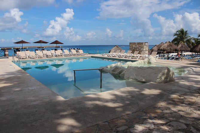Fish Spa, Beach Break with Lounge Chairs, Umbrellas & Beach Area - Price and Value at About $34.99: What You Get for the Money
