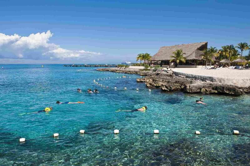 From Cozumel: Official Chankanaab Park Day Pass and Snorkel - Beach time done right: palapas, hammocks, loungers, showers