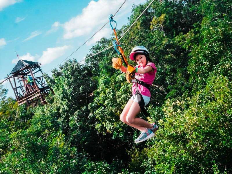 From Cozumel: The Original Zipline Adventure Tour - Safety Briefing, Twin Cables, and the 36-Foot First Platform