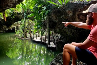 Jade Cavern ATV Tour in Cozumel with Beach Break with transfer - Stop 1: El Cedral and the feel of an older Cozumel