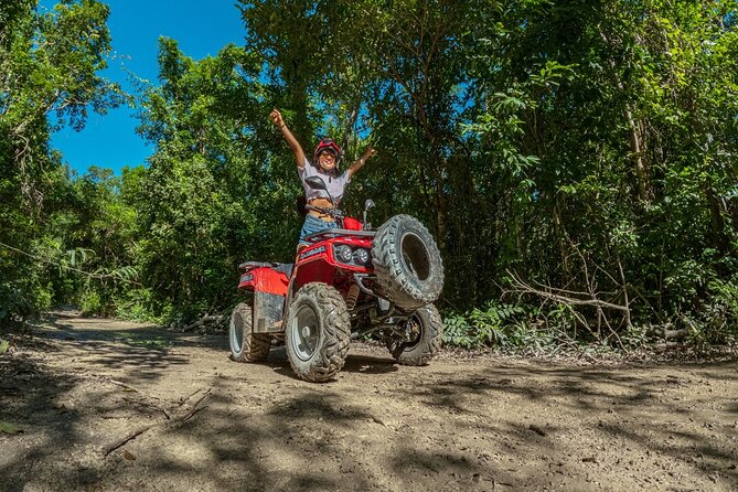 Jungle, Caverns and Tequila Mayan ATV Experience - Entering El Cedral: old village energy before you hit the ATVs