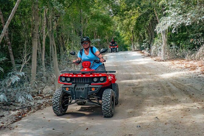 Off Road Ride to El Cedral town and Cenote Jade on ATVs - ATV Jungle Circuit: Fun, Fuel Included, and Dust Is Real