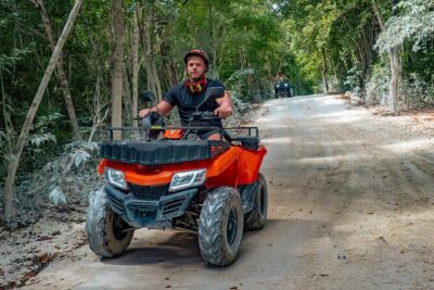 Off Road Ride to El Cedral town and Cenote Jade on ATVs - El Cedral Town and Ruins: More Than a Quick Stop