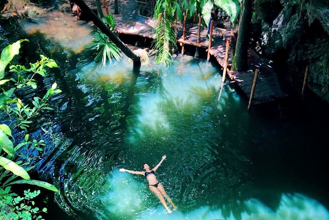 Private Buggy & ATV Tour to Jade Cavern Cenote: All-Inclusive - Jade Cenote (Cenote Chempita): the ATV-and-water centerpiece