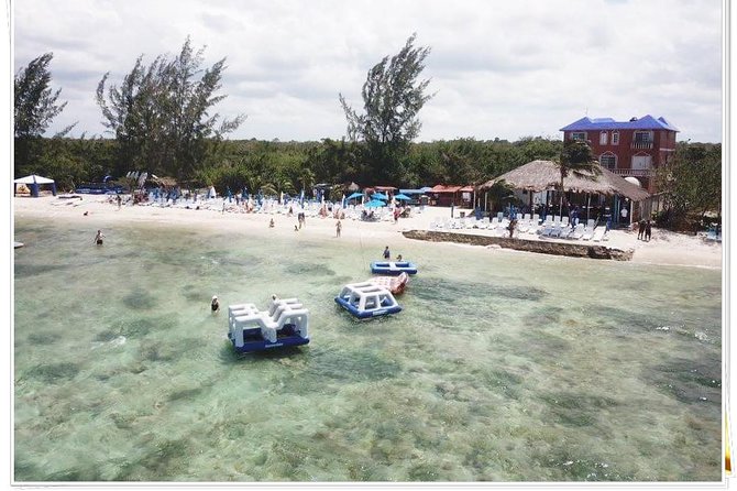 Private Cozumel Jeep Tour & Water Park, Kayaks, Paddle Board, Snorkel With Lunch - The Aquarium Beach Club stop: your 3 hours of water time