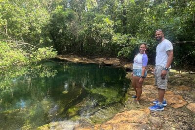 Private Jeep Cenotes Expedition in Cozumel – Swim & Mayan Park - Cenote Aerolito de Paraiso: Stalactites, Jungle Shade, and Swim Time