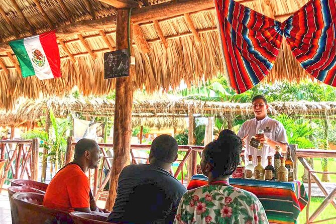 Private Jeep Tour & ATV to Jade Cavern Cenote: All Inclusive - El Cedral Quick Stop: Culture Timing on the South Side