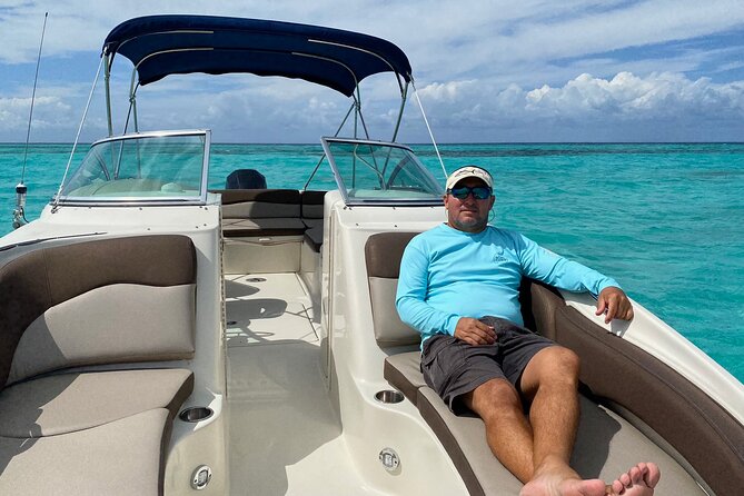 Private snorkeling with 23ft Sea Ray in San Miguel de Cozumel - Stop 1: Palancar Reef snorkeling—colorful reef time without the hassle