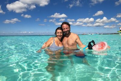 Starfish, Stingrays and the Turtle Sanctuary Snorkel Tour - On the Water Logistics: Small Boat, Shaded Ride, and the Ladder Check
